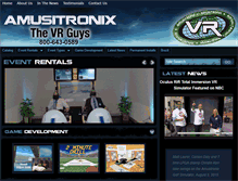 Tablet Screenshot of amusitronix.com